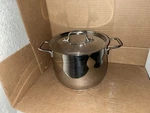 Wmf Transtherm 18/10 Stainless Steel 5.5QT Pot W/ Lid Not Original Induction Rdy. Fixed Price $119.99.