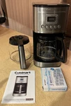Cuisinart Programmable Coffee Machine 14-CUP Black/stainless Steel. Fixed Price $26.95.