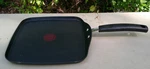 T-fal 10" Square Griddle Pan Nonstick Flat Skillet Thermo-spot. Fixed Price $12.99.
