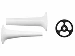 Kitchenaid Ksmssa Stand Mixer Attachment, 2 Tubes, White. Fixed Price $24.99.