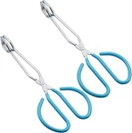 Scissor Cooking Tongs 10 Inches Stainless Steel Wire. Fixed Price $14.43.