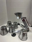 Vintage Saladmaster Five Star Food Processor 5 Blades. Fixed Price $64.95.