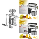 Manual/electric Oil Press Machine Stainless Steel Extractor Peanuts. Fixed Price $59.99.