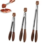Honeydak 3 Pcs Wooden Tongs For Cooking 7" 9" 12" Inches, Color. Fixed Price $28.41.