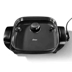 Oster Diamondforce 12X12 Strain & Pour Electric Skillet Nonstick Coating. Fixed Price $59.99.