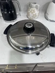 Regal Premier 2100 Cookware 7 Ply Induct-a-core Skillet With Cord Tested Works. Fixed Price $89.99.