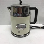 Russell Hobbs Retro Style 1.7L Electric Kettle W Temperature Gauge Cream Color. Fixed Price $29.99.