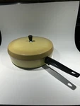 Vtg 60 Kitchen Signature By Montgomery Ward Teflon Ii 10 Lidded Skillet Nos. Fixed Price $59.95.