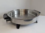 Lifetime Electric Skillet Pan 11 Heat Control Liquid Core 27906 Base Only!. Fixed Price $26.99.