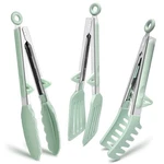 Kitchen For Cooking, 9 Inch Small Silicone Tongs, Food Grade Mini Servi.... Fixed Price $17.75.