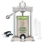 Lem Products Mightybite 5 Sausage Stuffer, Professional Lb., Silver. Fixed Price $373.99.