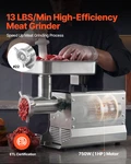 Commercial Meat Grinder #22, 13 Lbs/min, 750W Electric Sausage Maker. Fixed Price $569.99.
