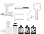 Kitchenaid Ksmgssa Stand Mixer Attachment Pack Grinder Stuffer Shredder (used). Fixed Price $113.90.