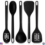 Moacc 13" Heat-resistant Silicone Kitchen Utensils Set Bpa-free Non-stick. Fixed Price $61.11.
