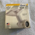 Oster Kitchen Center Food Grinder Accessory 4849-1 Sausage Stuffer White Vintage. Fixed Price $20.00.