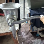 Vintage Aluma Food Meat Grinder No. 2 Model J.k. Sebo & Co. Brooklyn Ny. Fixed Price $16.00.