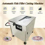 2.5MM Thick Automatic Fish Fillet Machine 110V Commercial Sashimi Oblique Slicer. Fixed Price $2854.30.