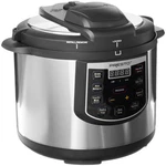 Presto 02141 6-QUART Electric Pressure Cooker Black Silver Stainless Steel. Fixed Price $170.93.
