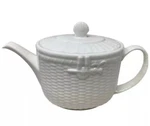 Wedgwood Nantucket Basket Teapot. Fixed Price $153.95.