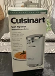 New Cuisinart Model CCO-40BC Brushed Chrome Series Electric Can Opener. Fixed Price $27.99.