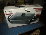 Elite Gourmet EG-1500 Cool Touch Handles 15"X12" Non-stick Electric Skillet Nib. Fixed Price $59.99.