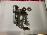 Vintage Keystone Meat Grinder No. 20 Boyertown Pa Cast Iron Hand Crank Works. Fixed Price $30.00.