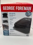 George Foreman 4-SERVING Removable Plate & Panini Grill Black. Fixed Price $40.00.