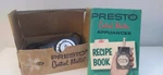 Presto Control Master Plug-in Model LA04 Recipe Book 1964 Original Box. Fixed Price $10.91.