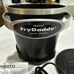 Presto W/lid & Cord Deep Fryer Electric Model 05420 Works. Fixed Price $29.95.