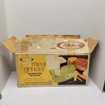 Vtg Rival - Compact Electric Meat Grinder Model 2105 Avocado Color Parts Only. Fixed Price $24.99.