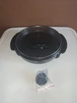 Ragalta Purelife 12IN Electric Skillet Glass Cover Nonstick Missing Plug Control. Fixed Price $15.00.