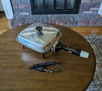 Vintage Nesco Fryryte Electric Pan: Model 5411, Countertop Skillet - Tested. Fixed Price $89.99.