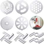 Mudder 9 Pieces Meat Grinder Blades Plate Discs Stainless Steel Food Knife Cutte. Fixed Price $24.91.