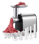 Aiheal Electric Meat Grinder Sausage Stuffer Kubbe 3 Plates Dishwasher Safe. Fixed Price $49.29.