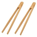 Toaster Tongs, Made Of Pure Natural Bamboo, No Paint Coating, St.... Fixed Price $22.02.
