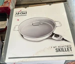 All-clad 7 Quart Electric Stainless Steel Nonstick Skillet #SK492D50 *open Box". Fixed Price $199.99.