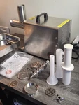 Lem Products 17791 Big Bite #8 .5HP Stainless Steel Electric Meat Grinder. Fixed Price $380.00.