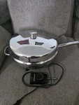 Vintage Farberware Electric Skillet Model B3022 12 Nonstick W/ Lid & Heat.... Fixed Price $49.99.