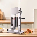Hakka 7LBS 3L Sausage Stuffer 2 Speed Meat Filler Pressing Maker Machine. Fixed Price $129.99.