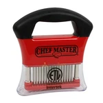 Chef Master Professional Meat Tenderizer W/ Stainless Steel Blades & Grip Handle. Fixed Price $34.99.
