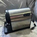 Aobosi Meat Grinder Motor Only Model MG420 W/knob Tested Works Stainless & Black. Fixed Price $44.50.