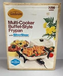 Vintage Sunbeam Multi Cooker Buffet Style Frypan 7-296 80'S Tested Works. Fixed Price $54.99.