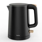 Small Electric Kettle, 0.8L Water Boiler & Heater, 1000W Hot Tea Pot, Double Wal. Fixed Price $29.99.