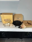 Vintage West Bend Golden Harvest Electric Wok Made Usa Model 5105 14" Unused. Fixed Price $50.00.