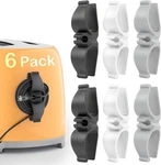 Cord Organizer For Kitchen APPLIANCES-6 Pack, 2*BLACK+2*WHITE+2*GREY. Fixed Price $10.13.