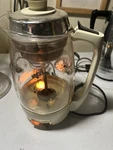 Vintage Starburst Electric Proctor Silex Coffee Pot. Fixed Price $75.00.