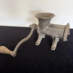 Vintage Enterprise No. 12 Tinned Meat Chopper Grinder, Marked 1387 On Crank. Fixed Price $41.50.