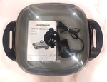 Farberware Electric Skillet 12X12 Ceramic Non-stick Coating Kitchen Model GH-517. Fixed Price $28.90.