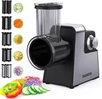 Stainless Steel Electric Cheese Grater Vegetable Fruits Chopper Slicer Shredder. Fixed Price $45.59.