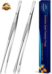 Stainless Steel Cooking Tweezers Straight Professional Kitchen Bbq 12IN. Fixed Price $17.70.